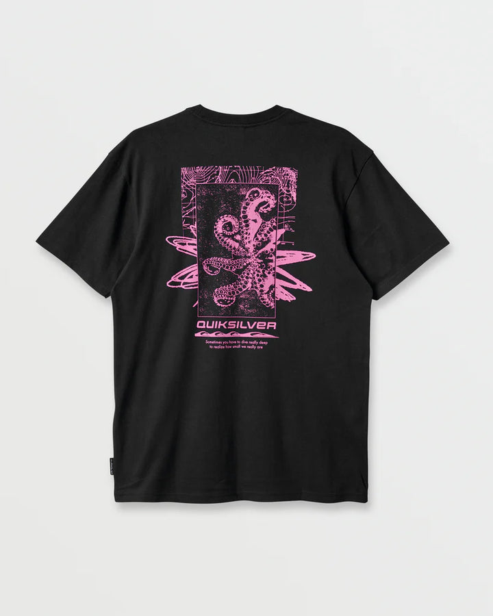 Quiksilver Men's Deep Dive TShirt - Black 6
