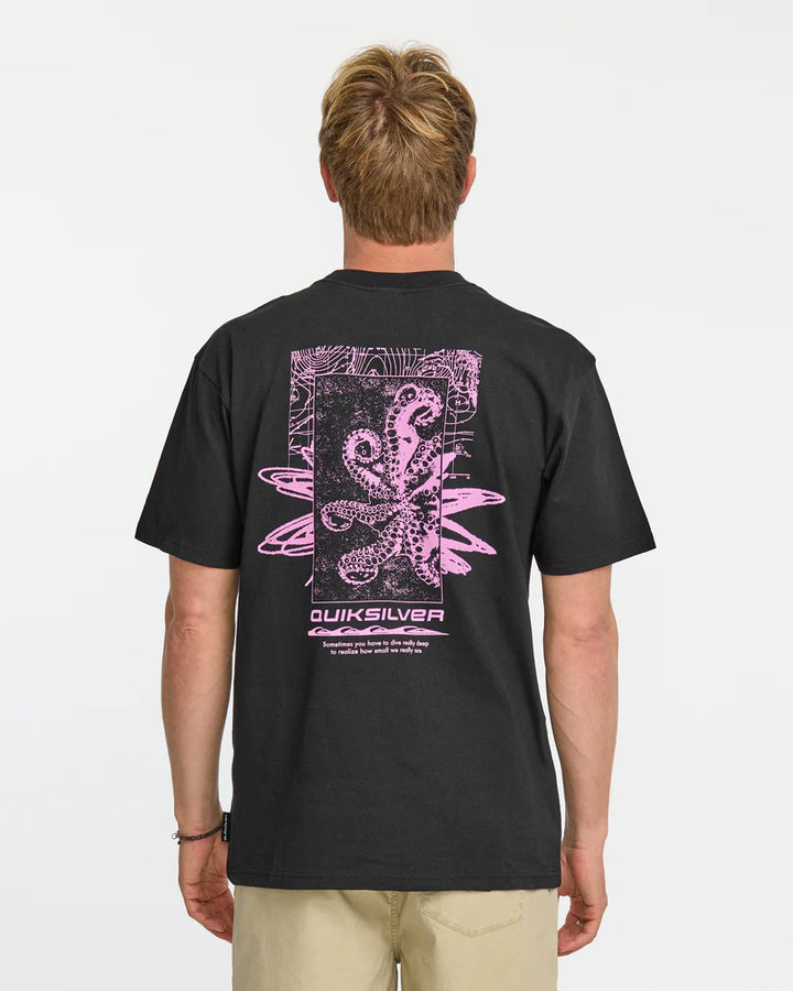 Quiksilver Men's Deep Dive TShirt - Black 1
