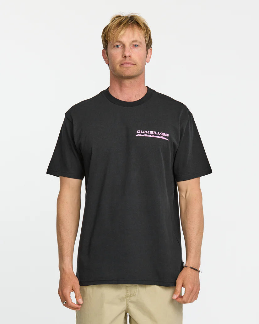 Quiksilver Men's Deep Dive TShirt - Black 