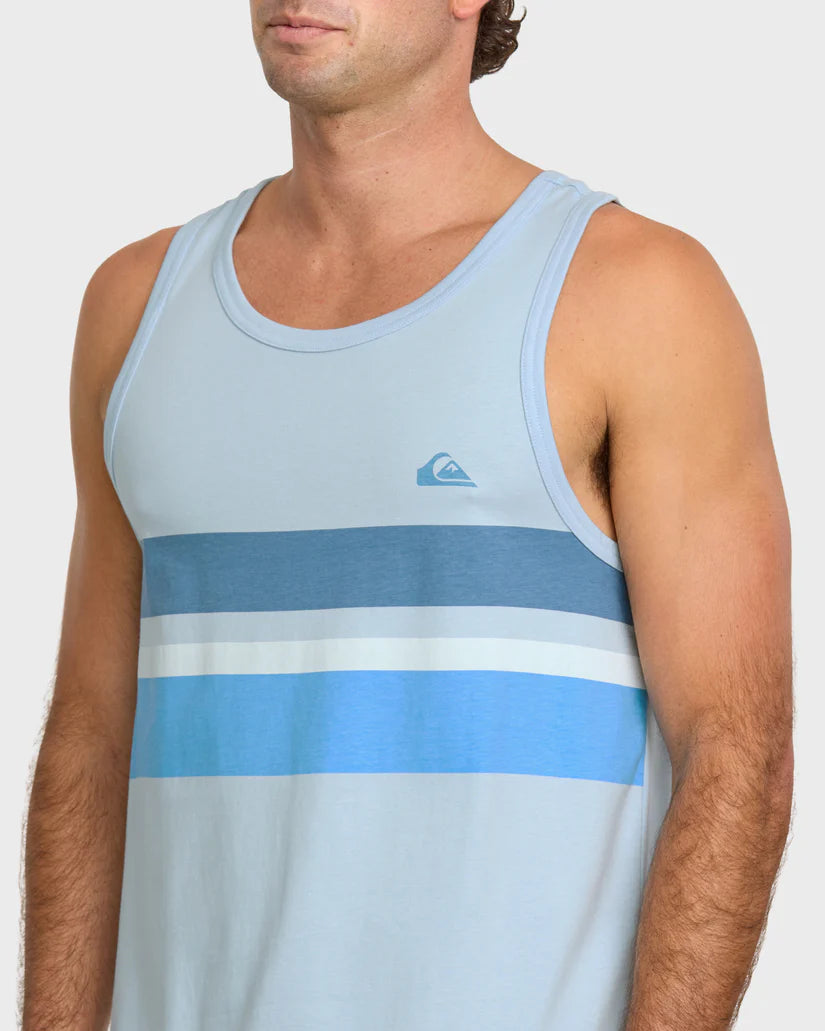 Quiksilver Men's Everyday Stripe Tank - Skyway 4