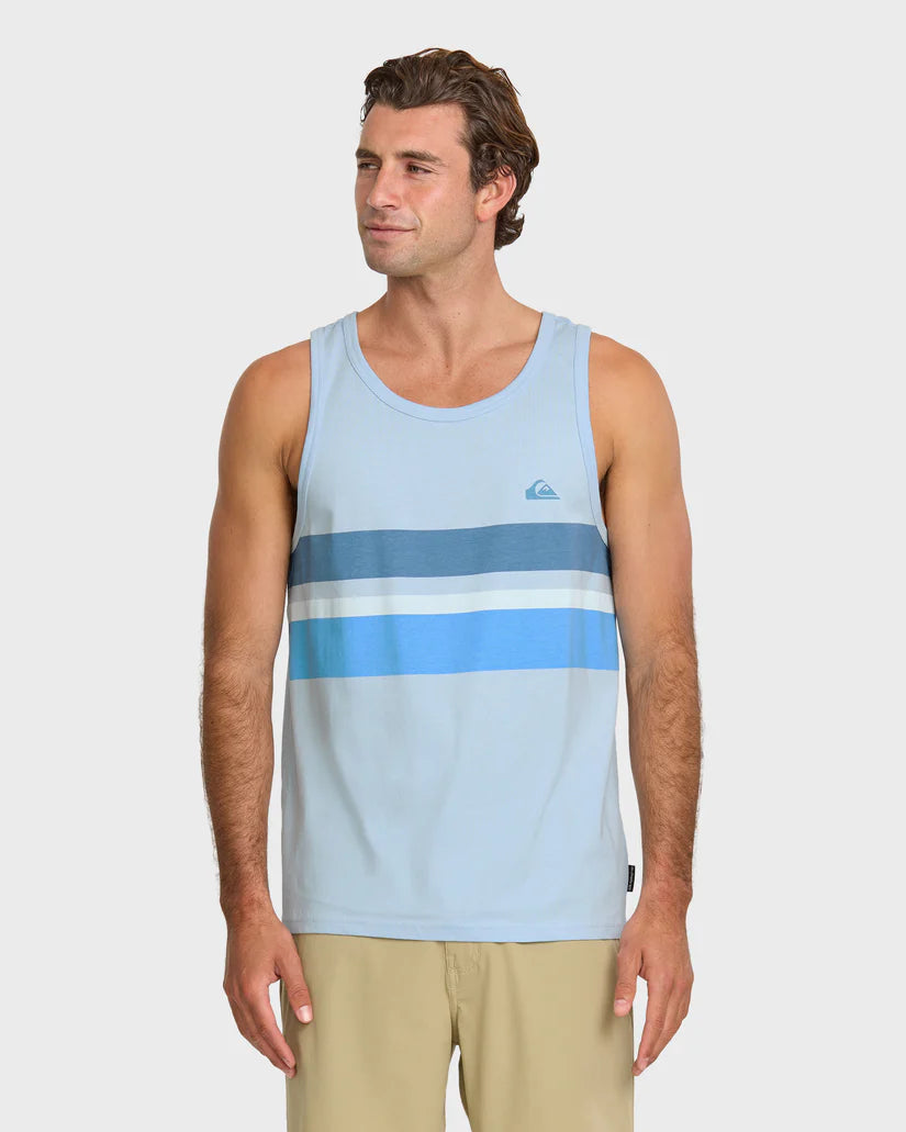 Quiksilver Men's Everyday Stripe Tank - Skyway 