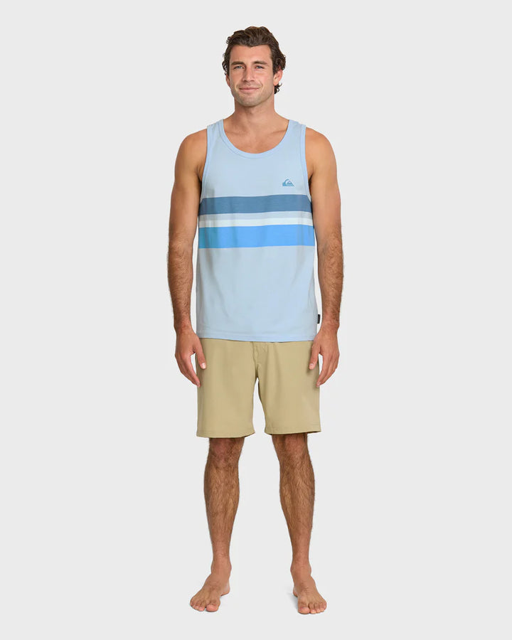 Quiksilver Men's Everyday Stripe Tank - Skyway 2