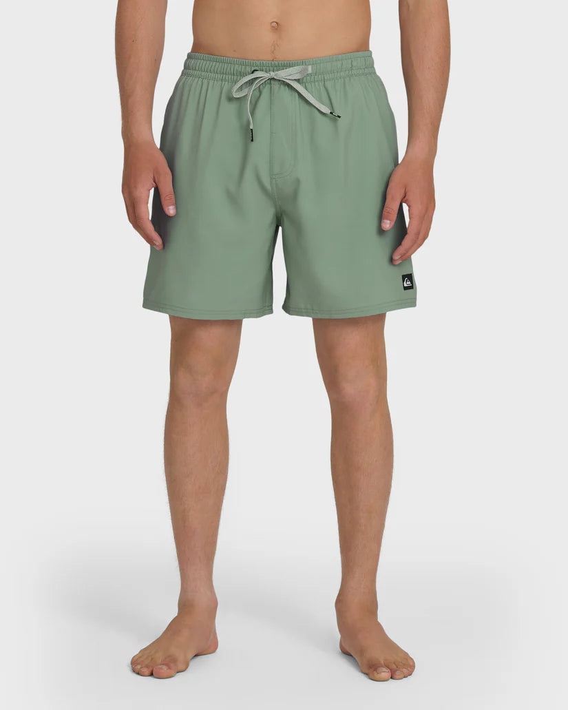 Quiksilver Men's Everyday Solid Volley 17" Trunks - Lily Pad 