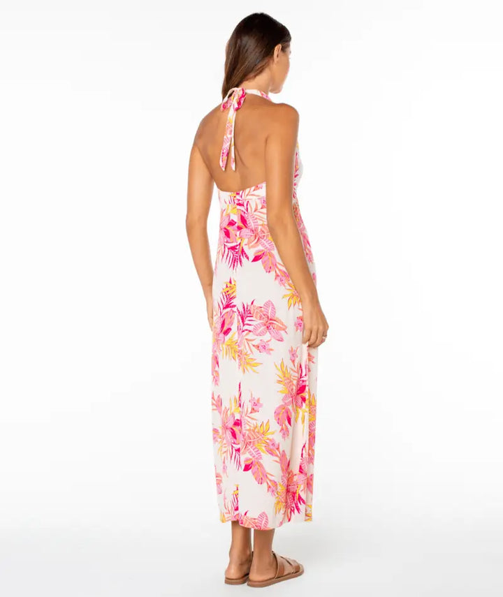 Roxy Women’s Beach Day Maxi Dress Dew Summer Daze back