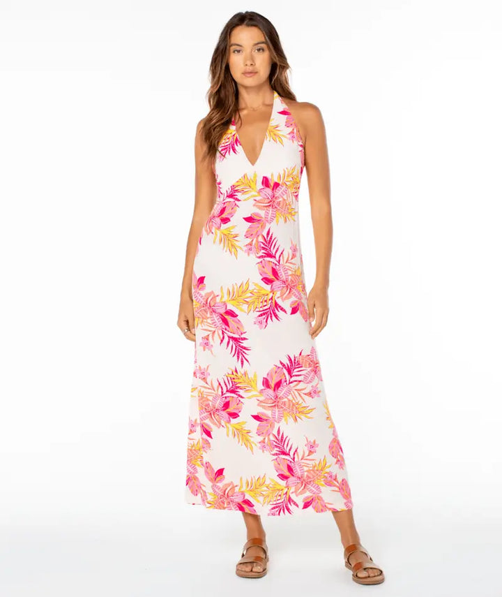 Roxy Women’s Beach Day Maxi Dress Dew Summer Daze