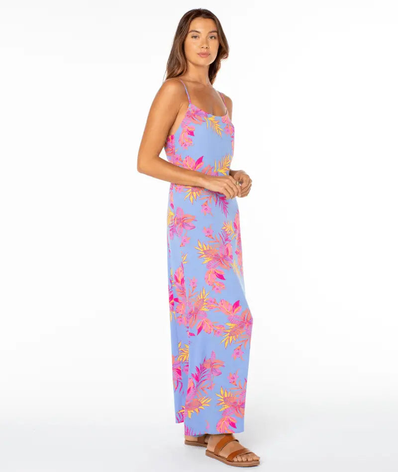 Roxy Women’s Skylar Maxi Dress Cornflower Blue Summer Daze 1