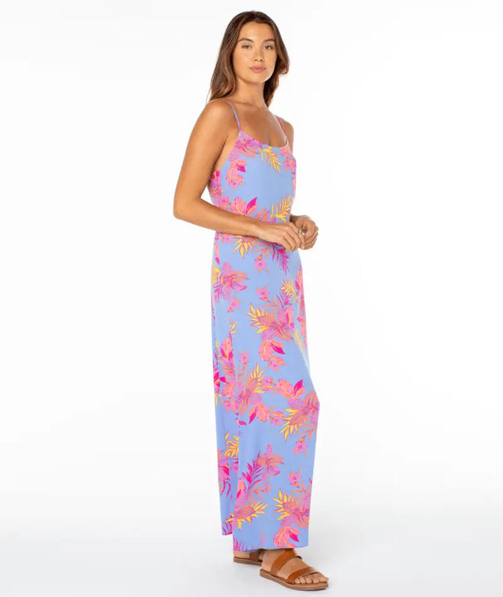 Roxy Women’s Skylar Maxi Dress Cornflower Blue Summer Daze 1
