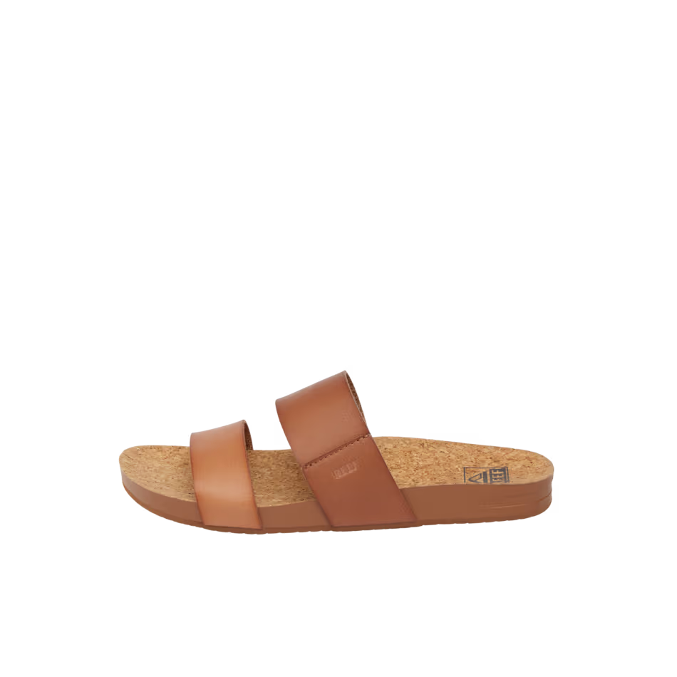 Reef Womens Cushion Vista Sandal Espresso Duo Top View