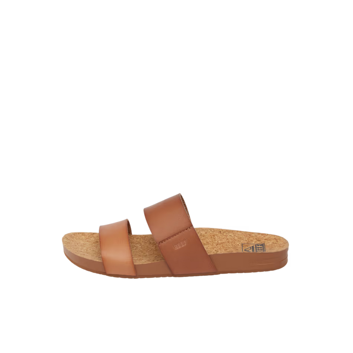 Reef Womens Cushion Vista Sandal Espresso Duo Top View