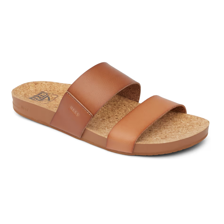 Reef Womens Cushion Vista Sandal Espresso Duo Primary View