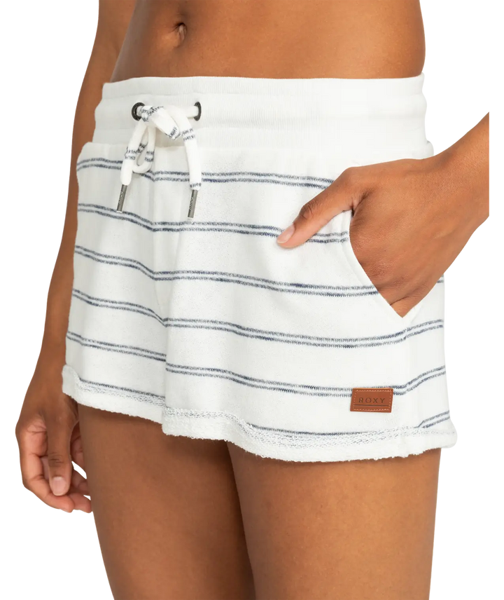 Roxy Women’s Perfect Wave Stripe Short white 3