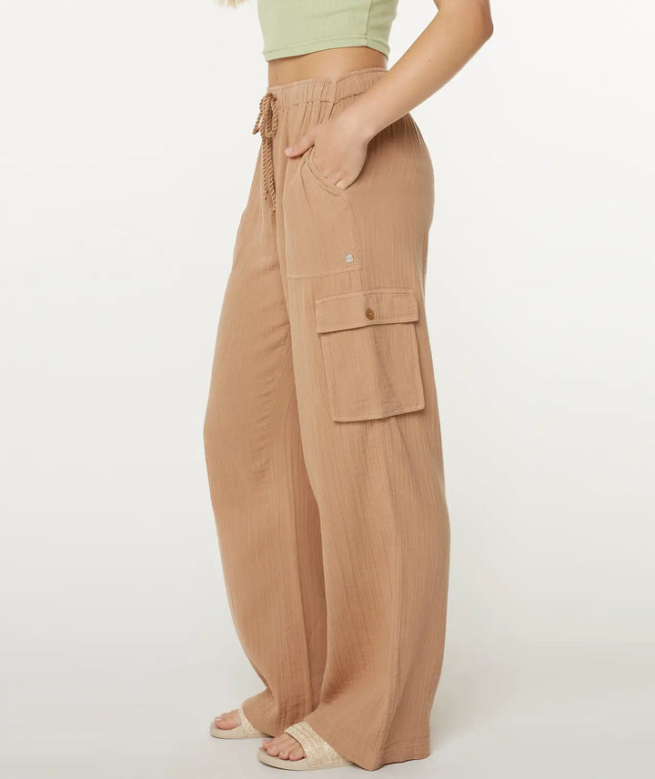Roxy Women’s Precious Cargo Solid Pant Praline Solid 2
