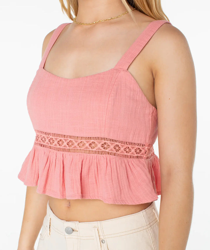 Roxy Women’s Island Time Top Mauve Glow 3