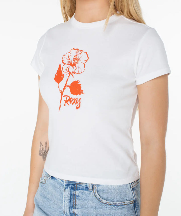 Roxy Women’s Sunny Days 90S Baby Tee 3