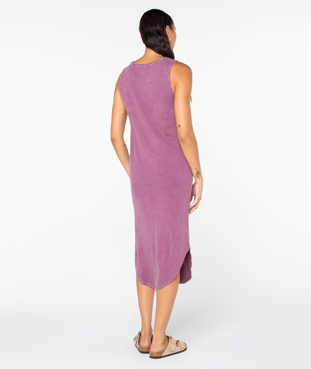 Roxy Women's La Playa Wildflower Midi Dress purple