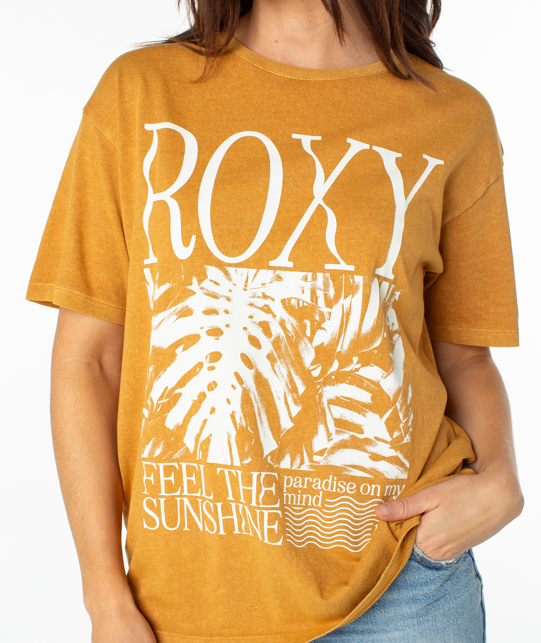 Roxy Women's Feel The Sunshine Oversized Tee