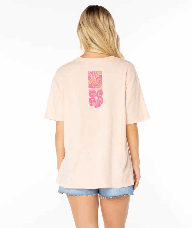 Roxy Women’s Beach Things Tee Tropical Peach