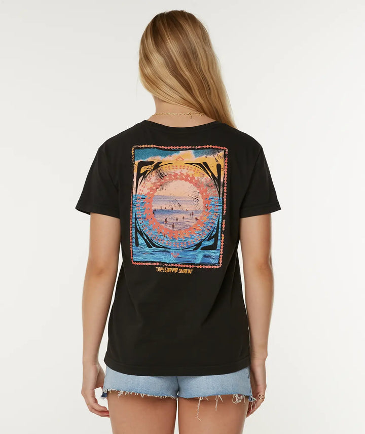 Roxy Women’s They See Me Tee Phantom 3