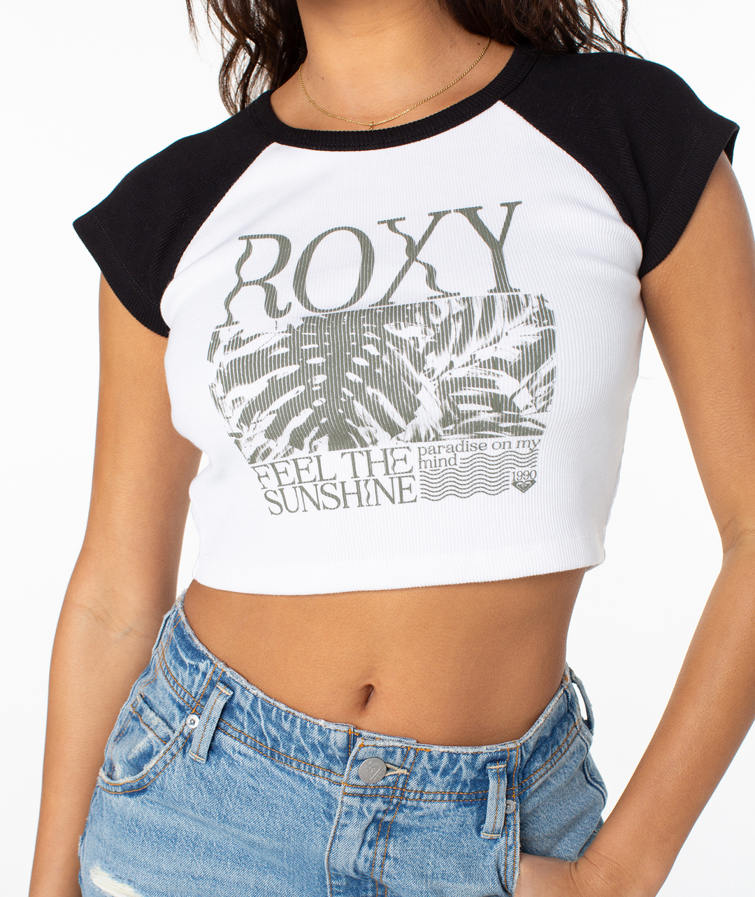 Roxy Women's Feel The Sunshine Baby Tee kta1