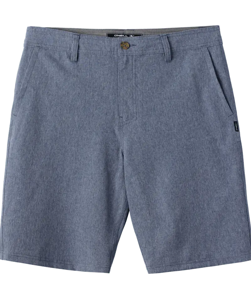 O'Neill Reserve Heather 21'' Short Heather Navy Front View