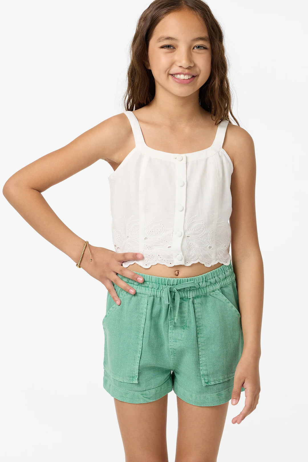 O'Neill Girls' Kylas Short 2 - Green