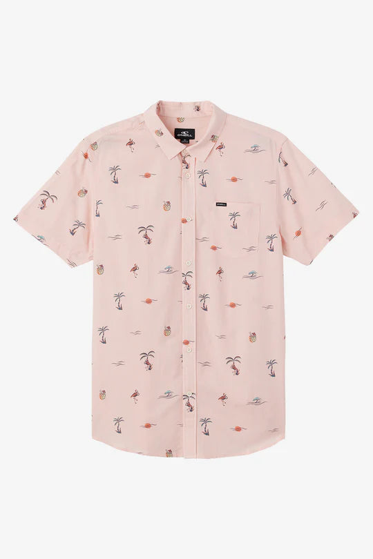 Oneill Men's Oasis Eco Ss Modern Button Up Shirt