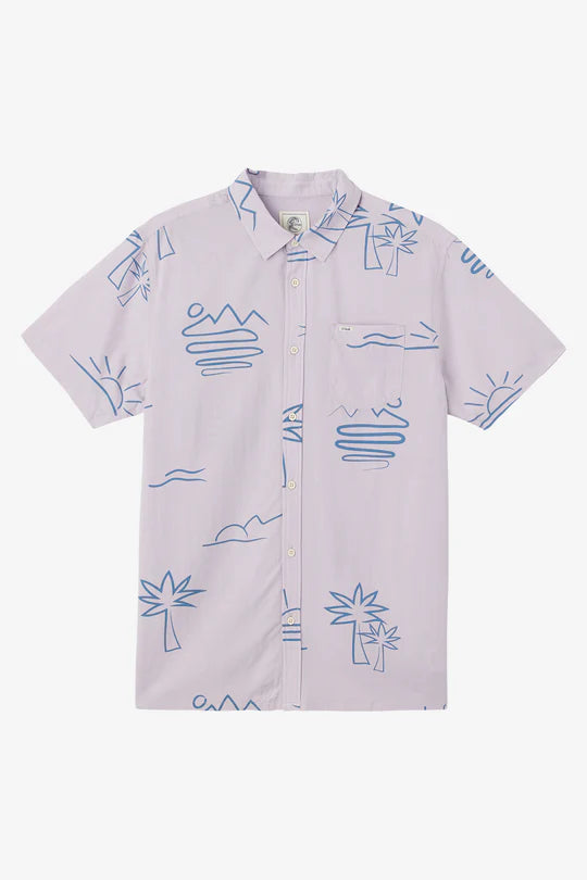 Oneill Men's Og Eco Ss Standard Button Up