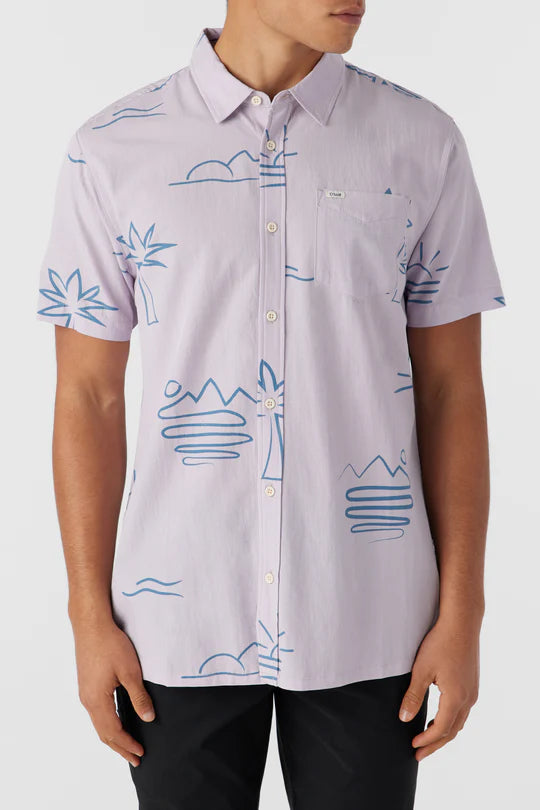 Oneill Men's Og Eco Ss Standard Button Up