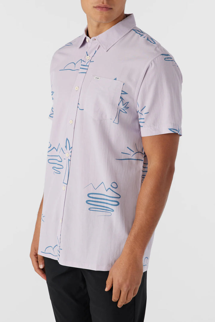 Oneill Men's Og Eco Ss Standard Button Up