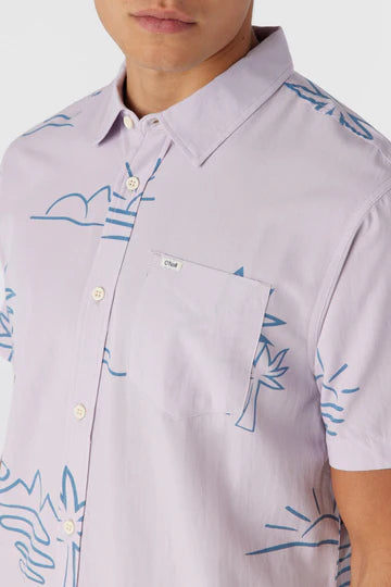 Oneill Men's Og Eco Ss Standard Button Up