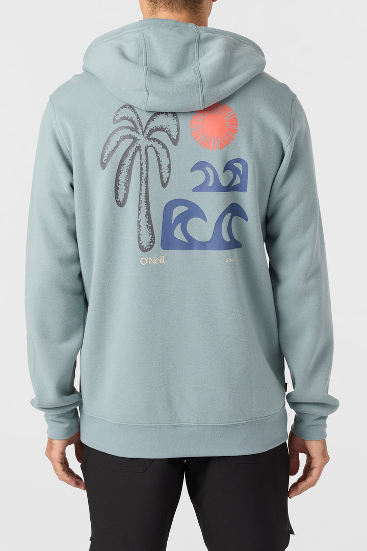 O'Neill Men's O'Riginals Tidal Pullover Hoodie - Stormy Sea 1