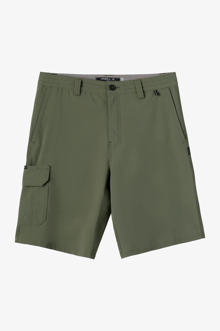 Oneill Men's Trvlr Cargo 20" Cargo Shorts OLV 1