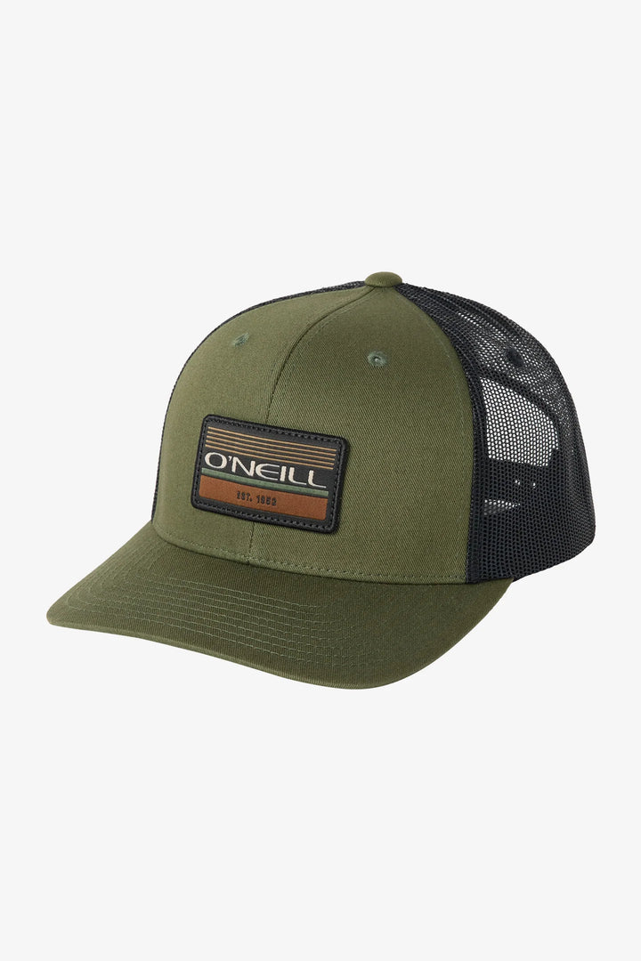 Oneill Men Headquarters Trucker Hat - Olive 