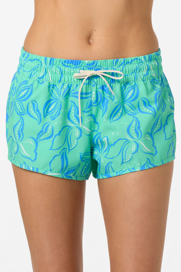 Oneill Women's Saltwater Essentals Balboa Printed 2" Boardshorts 6