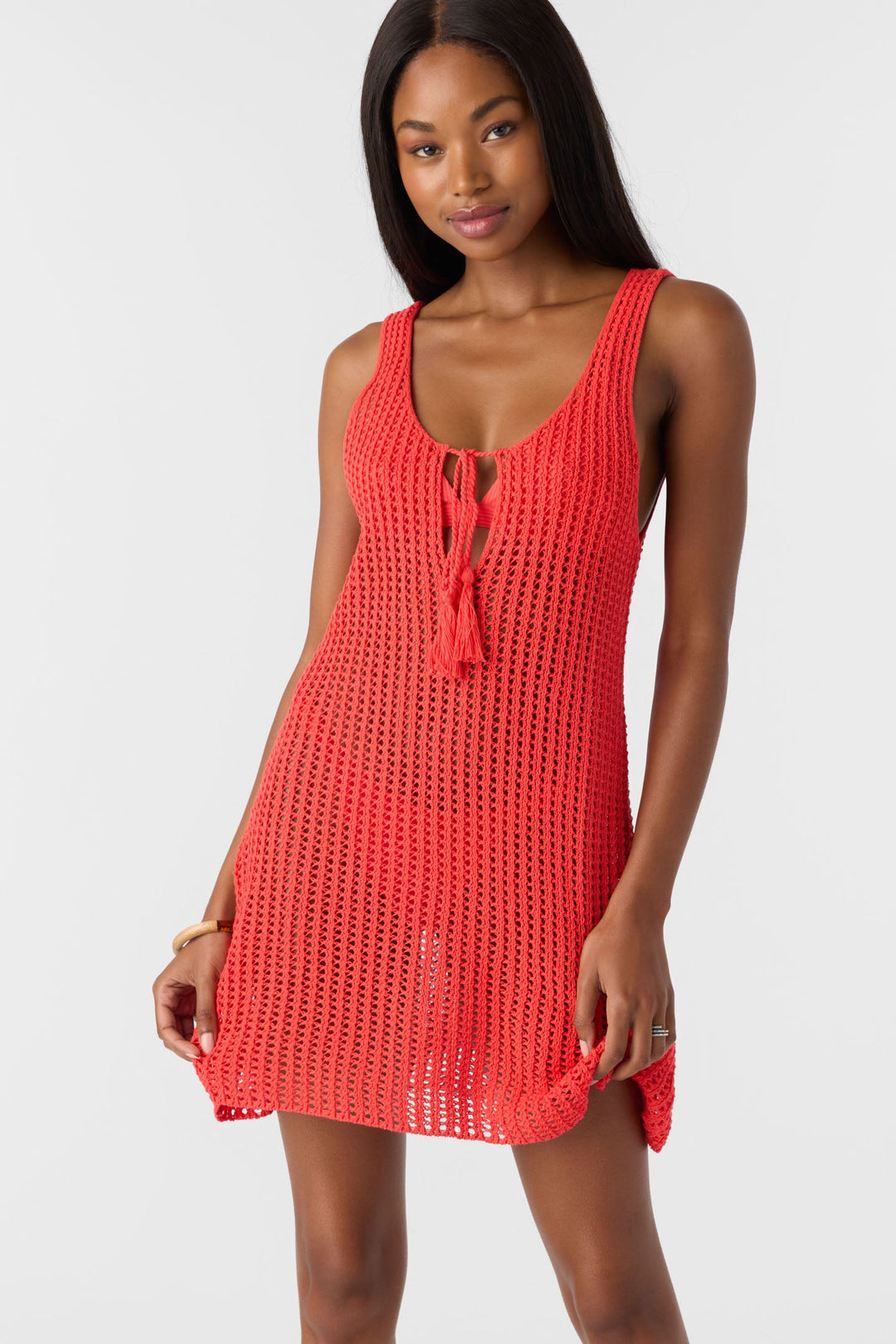 Oneill Women's Ryan Mini Dress - Cayenne