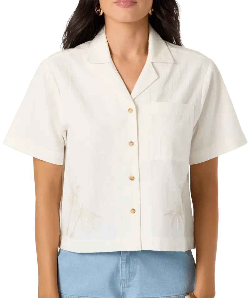 O'Neill OG Channing Palma Shirt Tofu Front View