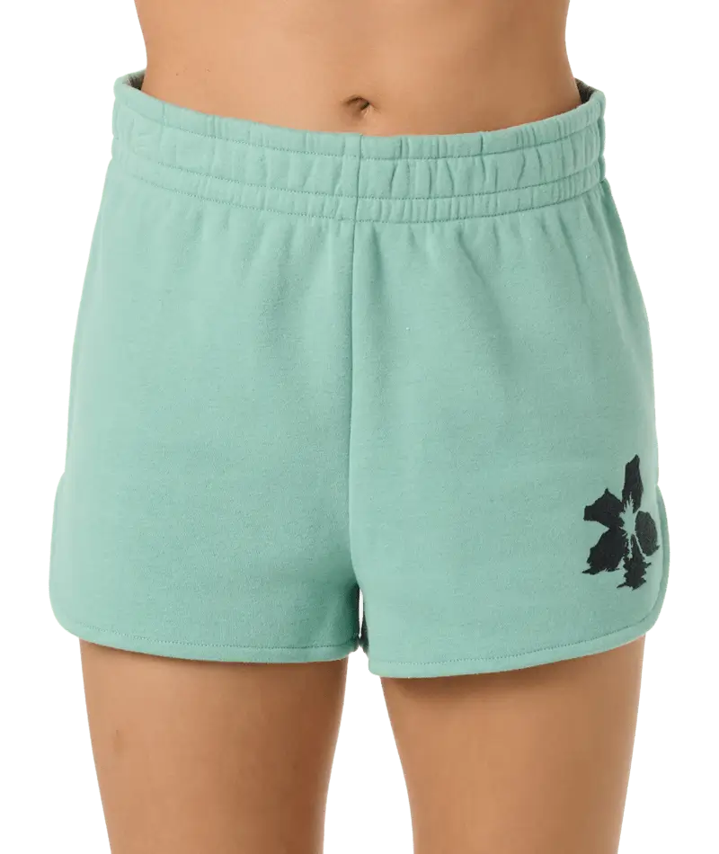O'Neill Tropic Melt Scallop Short Green Back View