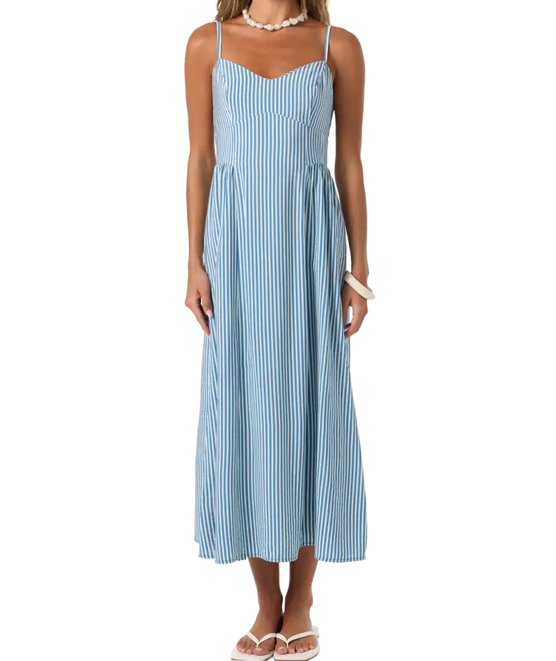 O'Neill Linden Stripe Dress - Tofu 1