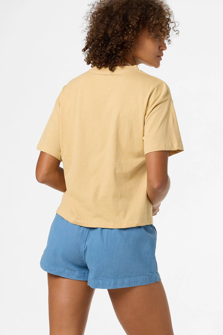O’Neill Women’s Bouquet Easy Tee - Warm Sand 1