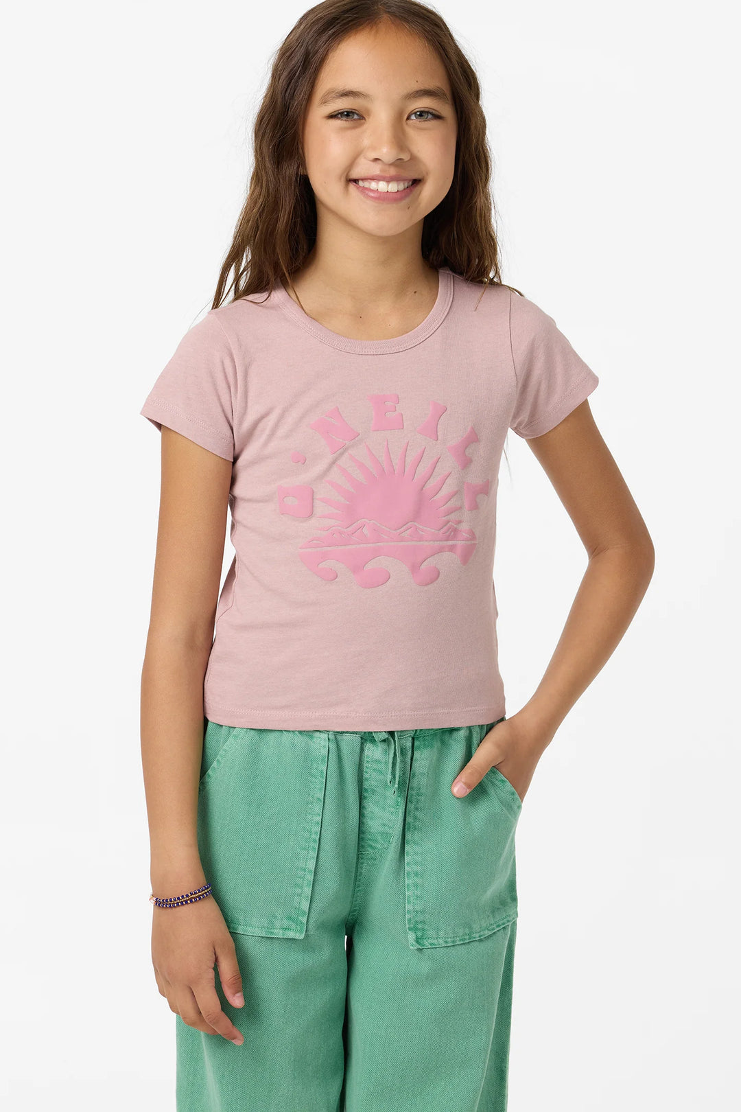 O'Neill Girls' Strato Willa Skimmer Tee - Orchid