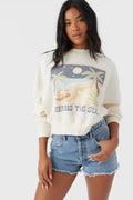 Oneill Women's Roam Slow Moment Crop Crew