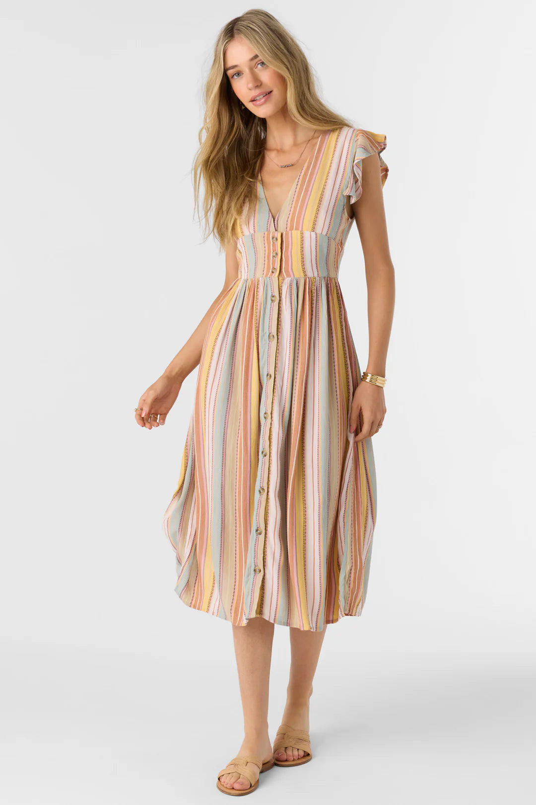 Oneill Women's Rainey Stripe Dress