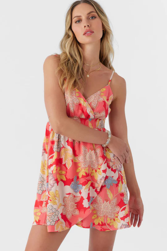 Oneill Women's Florent Floral Short Dress