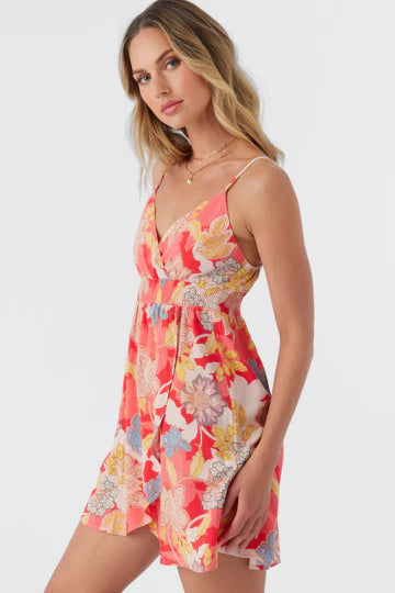 Oneill Women's Florent Floral Short Dress