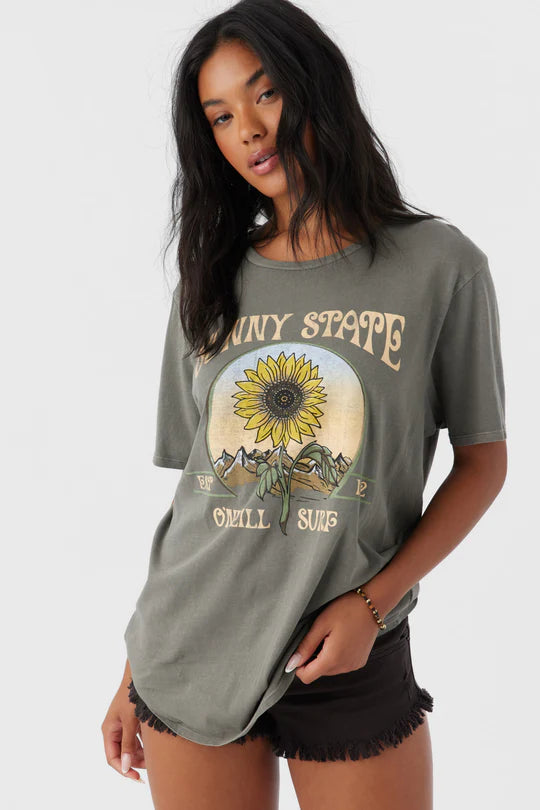 Oneill Women's Sunny State Oversized Tee