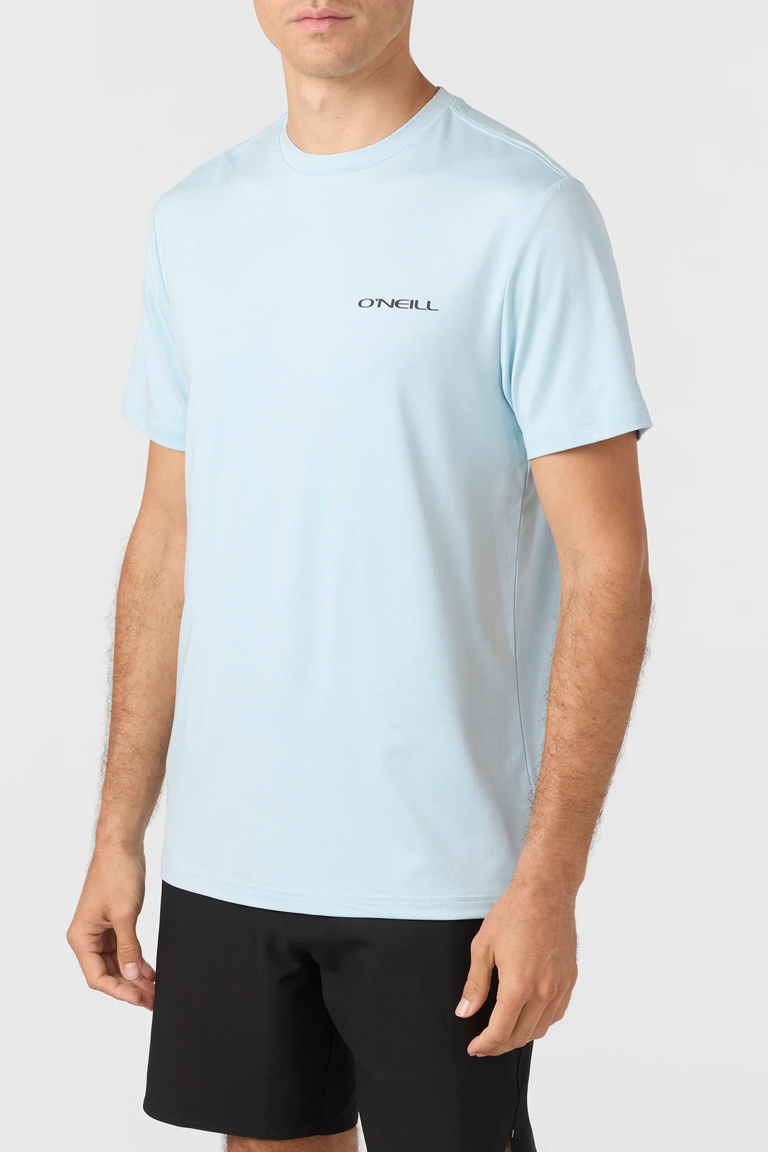 Oneill Men’s Trvlr UPF Tides Tee - Heather Light Blue 2