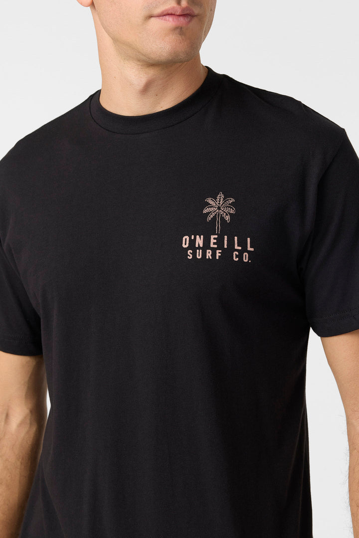 Oneill Men's Puzzle Pieces Standard Fit Tee - Black 4