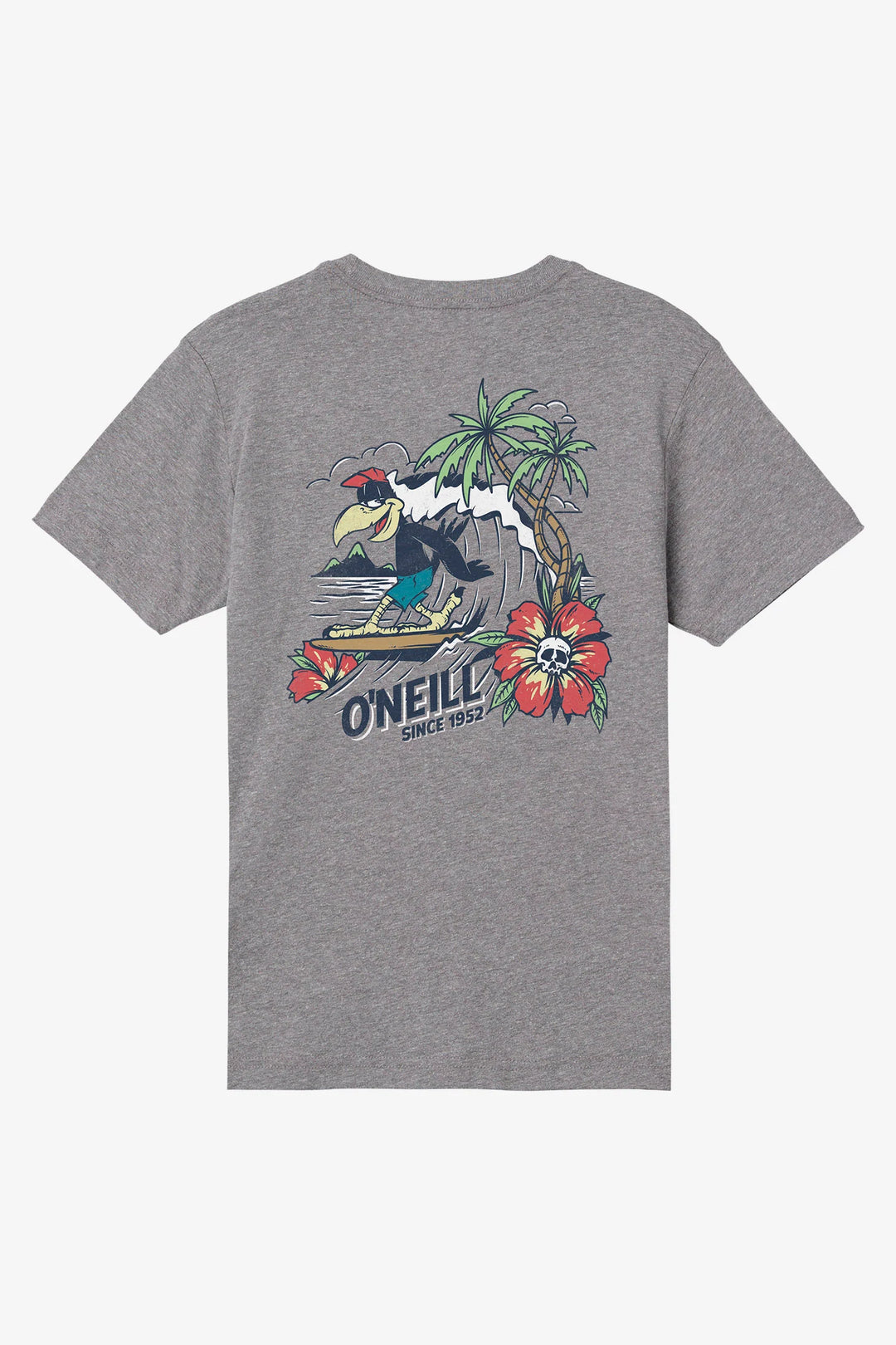 Oneill Boys Micawber Tee - Heather Grey 
