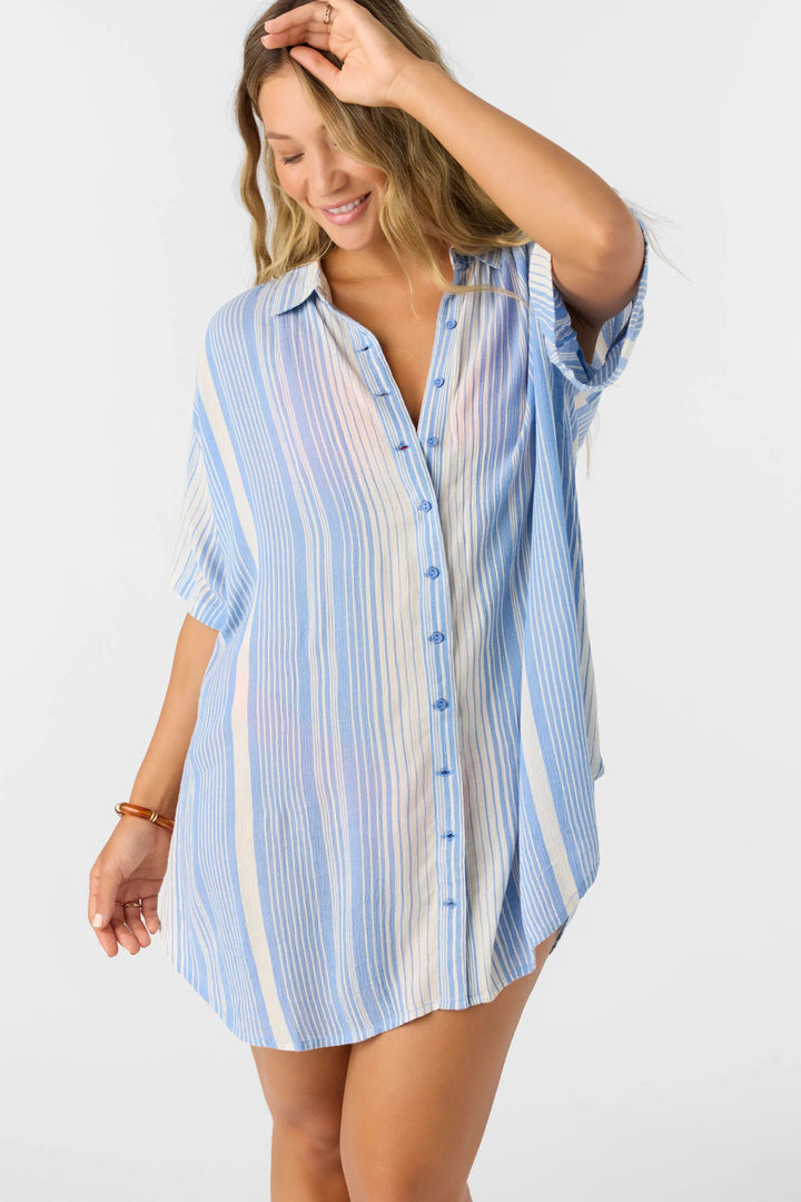 Oneill Women's Saltwater Essentials Carlee Striped Dress - RGT 