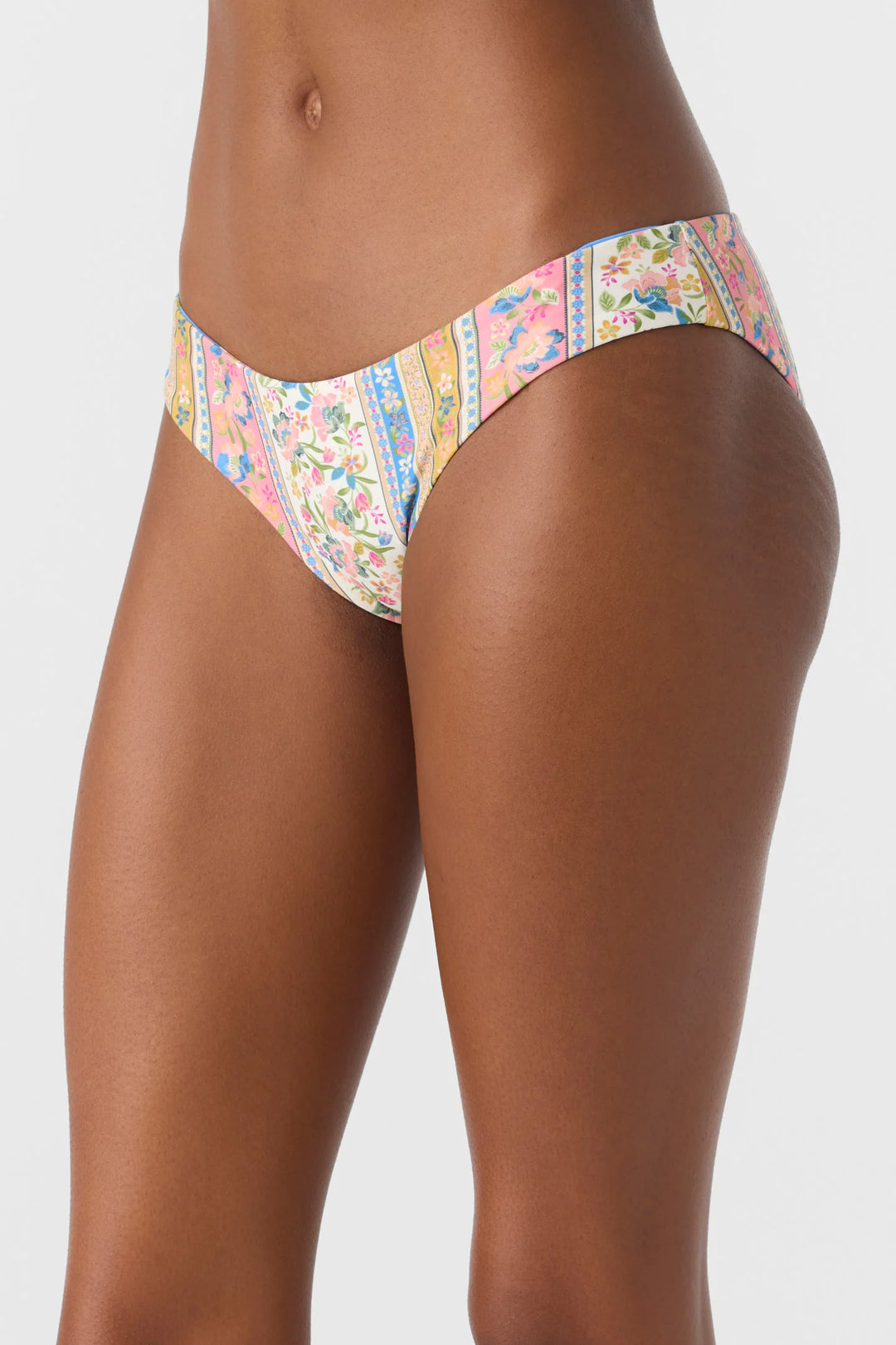 Oneill Women's Rio Floral Blu Lagoon Reversible Bottom multi1